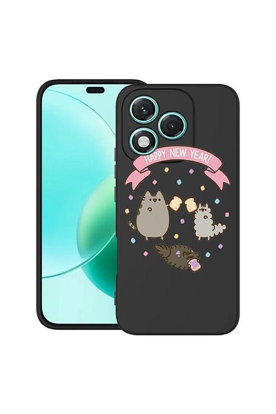 bestcase ® Slim Silicon Case For Honor 400 Lite, Happy New Year, 2022870 B 356