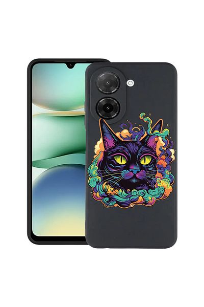 bestcase ® Slim Silicon Case For Xiaomi Redmi A5, Dream Colors - Black Cat, 2030991 B 1571