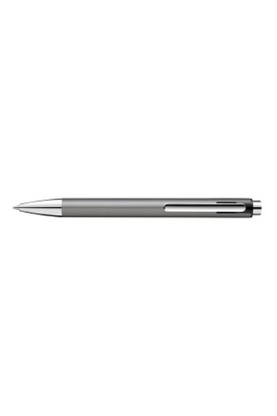 Herlitz Snap K10 Pen, Color Platinum, Material Plastic, Bulk