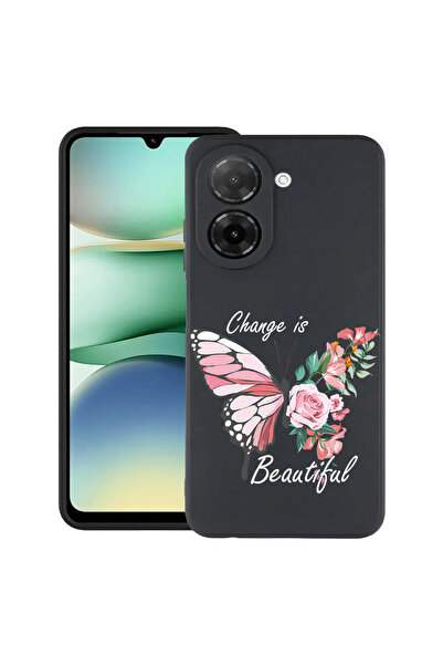 bestcase ® Husă subțire din silicon pentru Xiaomi Redmi A5, Schimbarea este f...