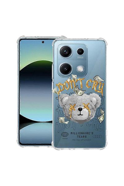 bestcase ® Anit Shock Case For Xiaomi Redmi Note 14S, Teddy Bear Millionaire's, 1997762 AS 1552