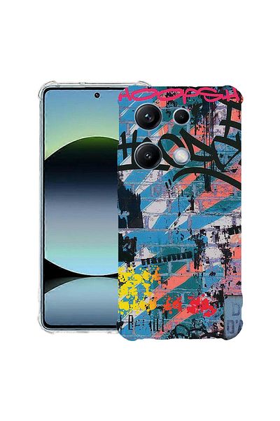 bestcase ® Anit Shock Case For Xiaomi Redmi Note 14S, Graffiti Wall, 1997762 AS 1183