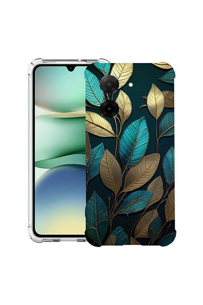 bestcase ® Anit Shock Case For Xiaomi Redmi A5, Golden Feathers, 2030996 AS 1164