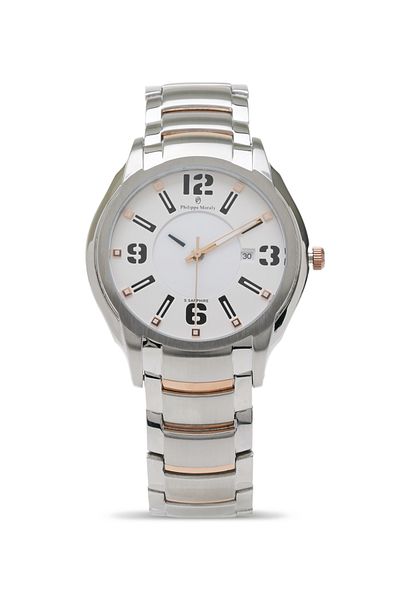 Philippe Moraly Men's Analog Wrist Watch M1321CRW - 32 mm
