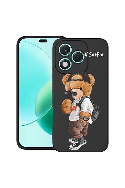 bestcase ® Slim Silicon Case For Honor 400 Lite, Selfie Teddy Bear, 2022870 B 925