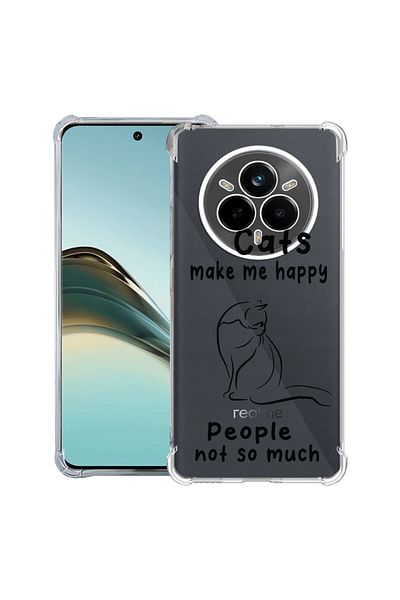 bestcase ® Anit Shock Case For Realme 14 Pro Plus, Cats And People, 1997763 AS 1852