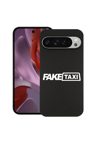bestcase ® Slim Silicon Case For Google Pixel 10 / Pixel 10 Pro, Fake Taxi, 2030992 B 1647
