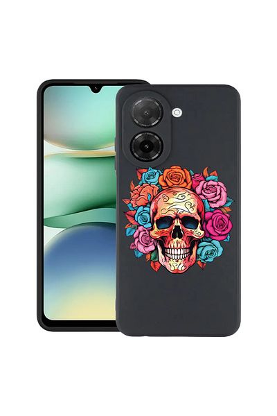 bestcase ® Slim Silicon Case For Xiaomi Redmi A5, Dream Colors - Skull, 2030991 B 1582