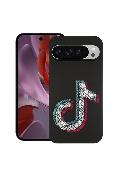 bestcase ® Slim Silicon Case For Google Pixel 10 / Pixel 10 Pro, Calligraphy TikTok, 2030992 B 1545