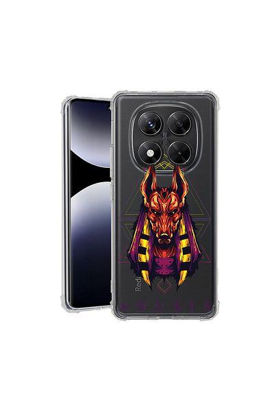 bestcase ® Anit Shock Case For Xiaomi Redmi Note 14 Pro 4G, Mythology Anubis, 1997764 AS 286