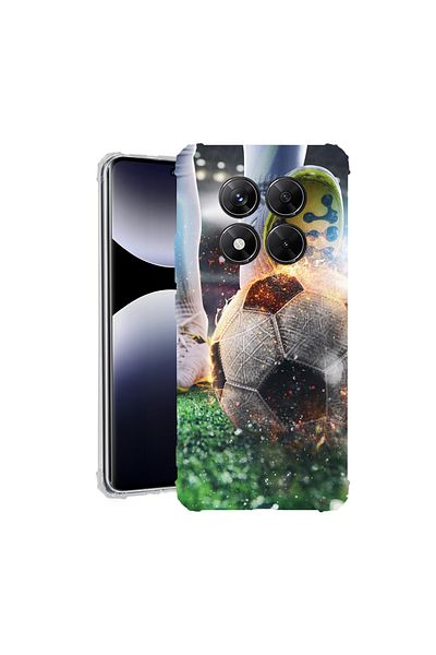 bestcase ® Anit Shock Case For Xiaomi Redmi Note 14 Pro 4G, Play Football, 1997764 AS 1209