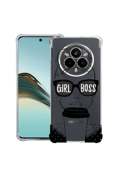 bestcase ® Carcasă Anit Shock pentru Realme 14 Pro Plus, Girl Boss, 1997763 A...