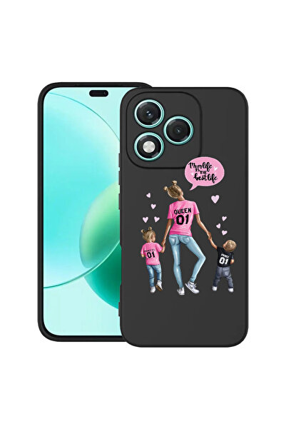 bestcase Λεπτή θήκη σιλικόνης ® για Honor 400 Lite, Mom Life Αγόρι και Κορίτσ...