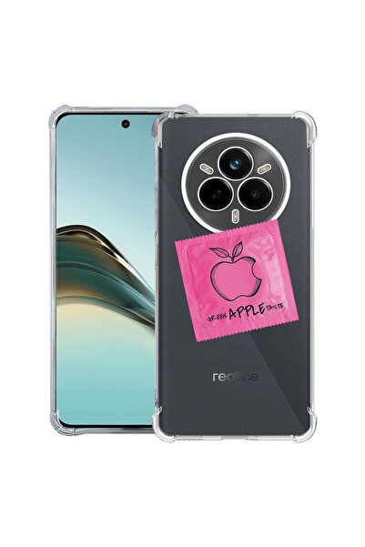bestcase Husă Anit Shock pentru Realme 14 Pro Plus, roz, cu gust Apple, 19977...