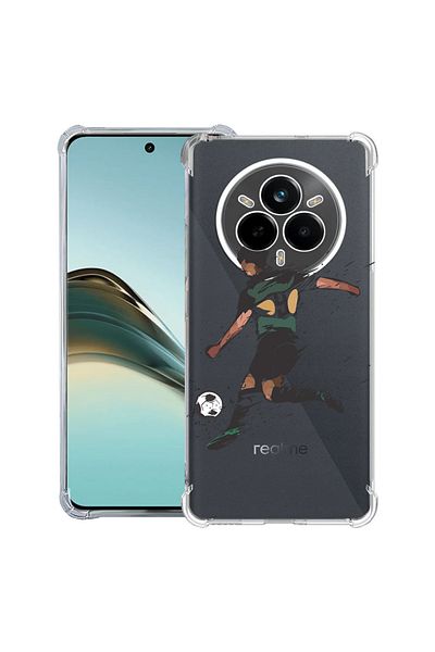 bestcase ® Anit Shock Case For Realme 14 Pro Plus, Football, 1997763 AS 782