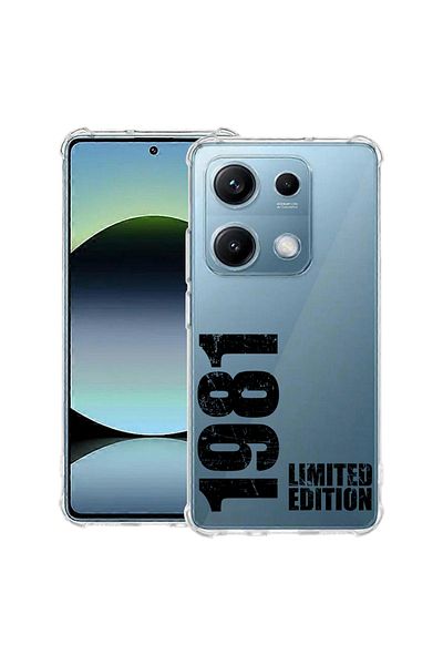 bestcase ® Anit Shock Case For Xiaomi Redmi Note 14S, Limited Edition 1981, 1997762 AS 1956
