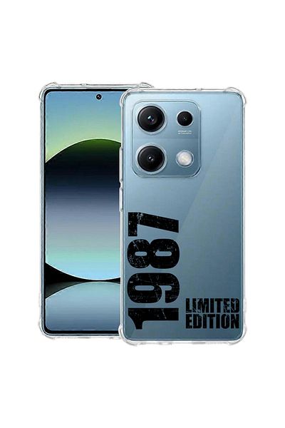 bestcase ® Anit Shock Case For Xiaomi Redmi Note 14S, Limited Edition 1987, 1997762 AS 1962