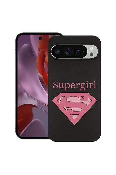 bestcase ® Slim Silicon Case For Google Pixel 10 / Pixel 10 Pro, Supergirl, 2030992 B 1806