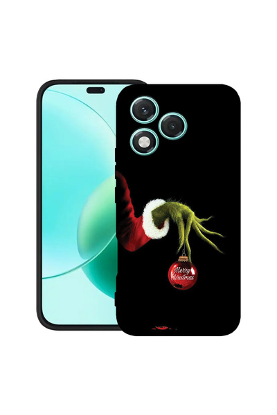 bestcase Husă subțire din silicon pentru Honor 400 Lite, Grinch de Crăciun, 2...
