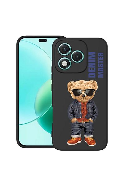 bestcase ® Slim Silicon Case For Honor 400 Lite, Denim Master - Teddy Bear, 2022870 B 927