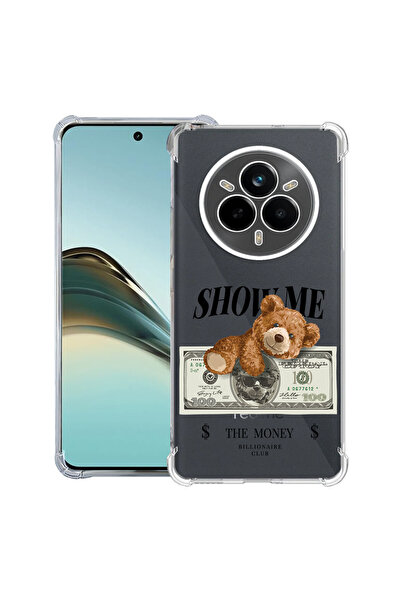 bestcase ® Carcasă Anit Shock pentru Realme 14 Pro Plus, Ursuleț de pluș Arat...