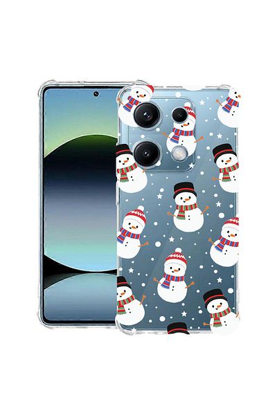 bestcase ® Anit Shock Case For Xiaomi Redmi Note 14S, Snowman, 1997762 AS 351