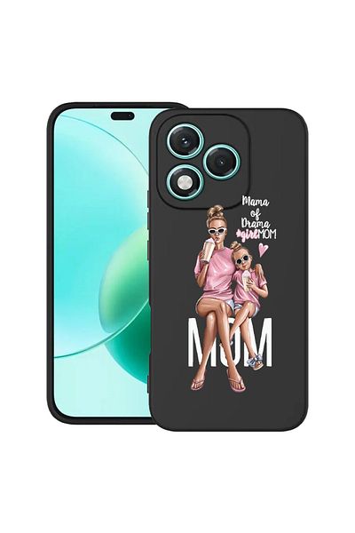 bestcase ® Slim Silicon Case For Honor 400 Lite, Girl Mom Mama of Drama, 2022870 B 558