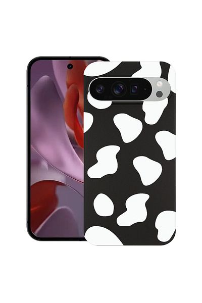 bestcase ® Slim Silicon Case For Google Pixel 10 / Pixel 10 Pro, Black Cow, 2030992 B 784