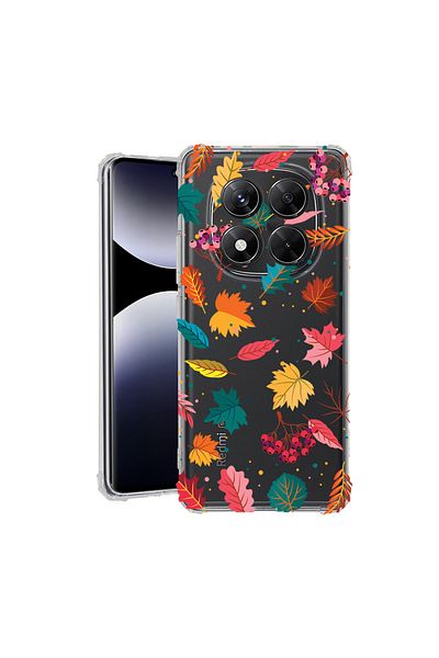 bestcase ® Anit Shock Case For Xiaomi Redmi Note 14 Pro 4G, Autumn Colors - Leafs, 1997764 AS 99