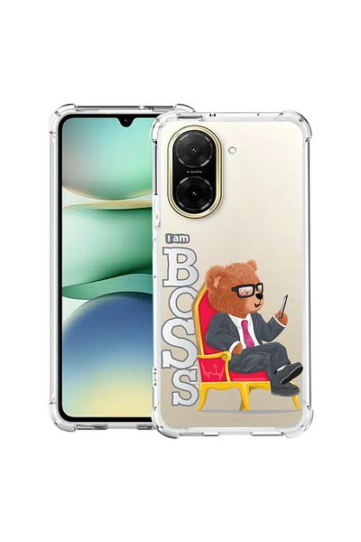bestcase ® Anit Shock Case For Xiaomi Redmi A5, Teddy Bear - I'm Boss, 2030996 AS 1496