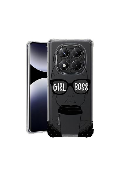 bestcase ® Anit Shock Case For Xiaomi Redmi Note 14 Pro 4G, Girl Boss, 1997764 AS 1808