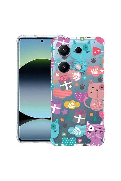 bestcase ® Anit Shock Case For Xiaomi Redmi Note 14S, Lovely Cat, 1997762 AS 41