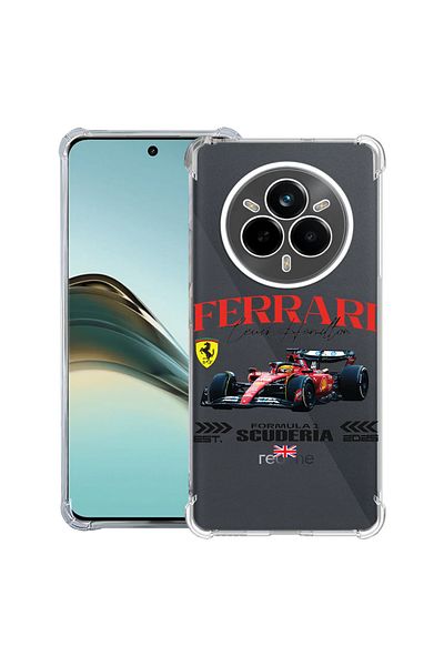 bestcase ® Anit Shock Case For Realme 14 Pro Plus, Ferrari Scuderia, 1997763 AS 1862