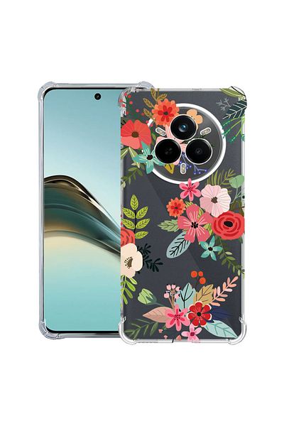 bestcase ® Anit Shock Case For Realme 14 Pro Plus, Flowers, 1997763 AS 630