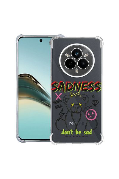 bestcase ® Anit Shock Case For Realme 14 Pro Plus, Teddy Bear Sadness, 1997763 AS 1558