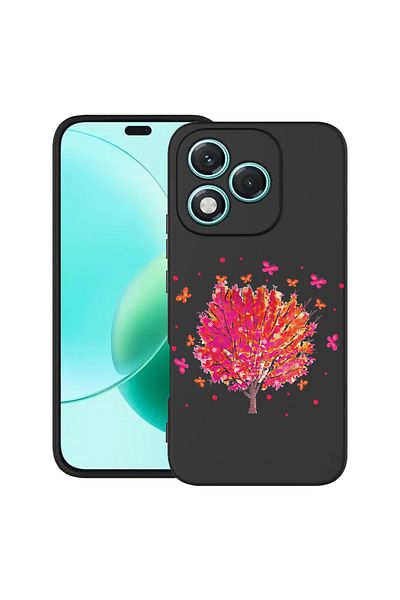 bestcase ® Slim Silicon Case For Honor 400 Lite, Butterflies Tree, 2022870 B 1846