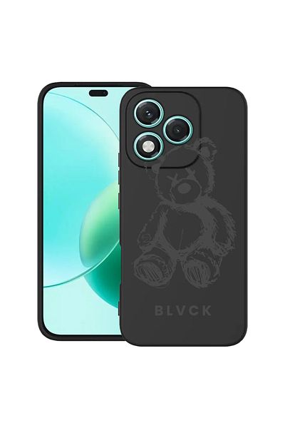 bestcase ® Slim Silicon Case For Honor 400 Lite, Teddy Bear blvck, 2022870 B 1459
