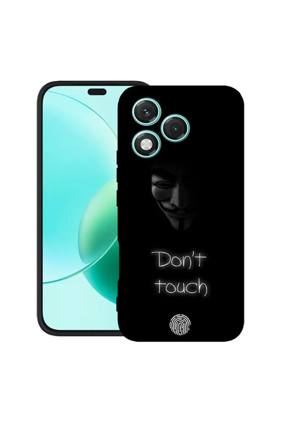 bestcase Husă subțire din silicon pentru Honor 400 Lite, Nu-mi atinge telefon...