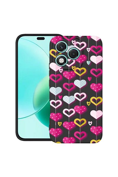 bestcase ® Slim Silicon Case For Honor 400 Lite, Lovely Hearts, 2022870 B 185
