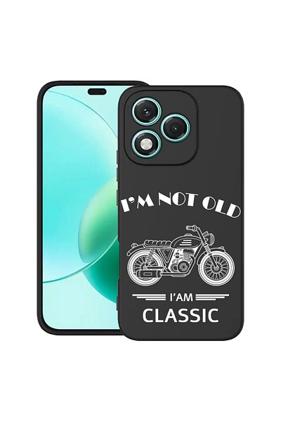 bestcase ® Slim Silicon Case For Honor 400 Lite, I'm Not Old I'm Classic, 2022870 B 1866