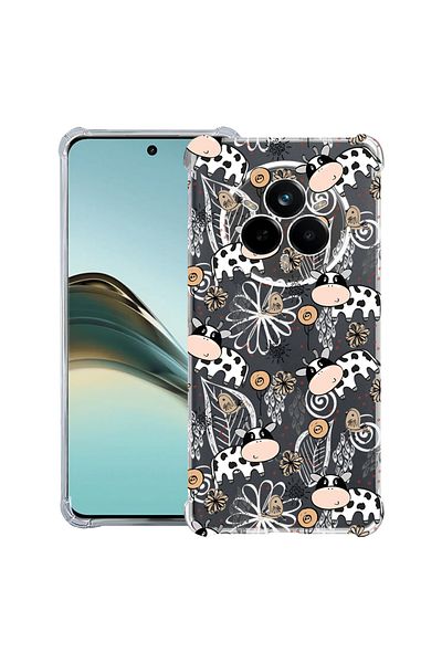 bestcase ® Anit Shock Case For Realme 14 Pro Plus, Cow Pattern, 1997763 AS 1434