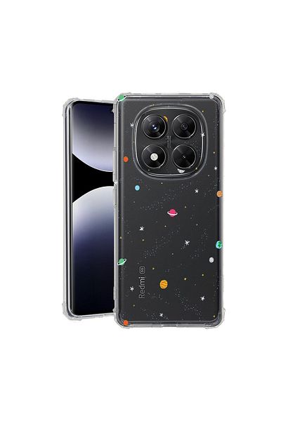 bestcase ® Anit Shock Case For Xiaomi Redmi Note 14 Pro 4G, Universe, Planets, 1997764 AS 470