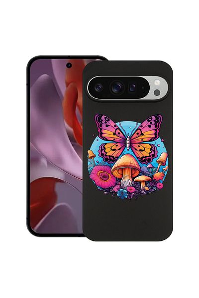 bestcase ® Slim Silicon Case For Google Pixel 10 Pro XL, Dream Colors - Butterfly, 2036426 B 1572