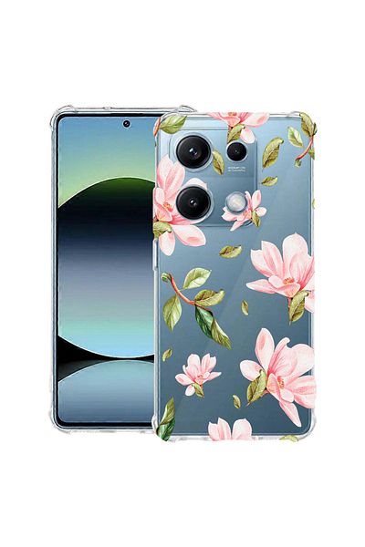 bestcase ® Anit Shock Case For Xiaomi Redmi Note 14S, Flowers Collection, 1997762 AS 496