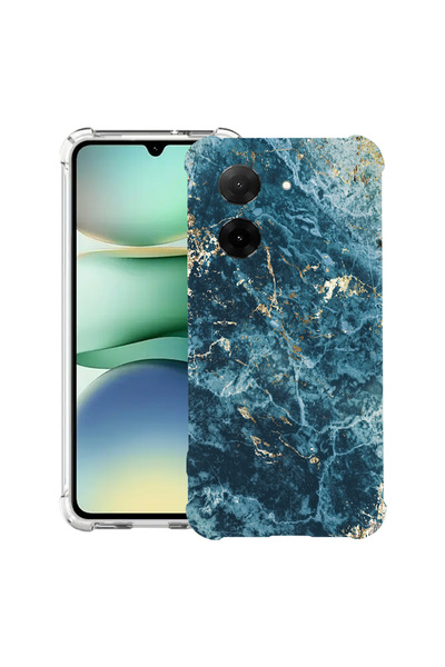 bestcase Θήκη Anit Shock ® για Xiaomi Redmi A5, Μάρμαρο - Πράσινο και Χρυσό, 2030996 AS 885