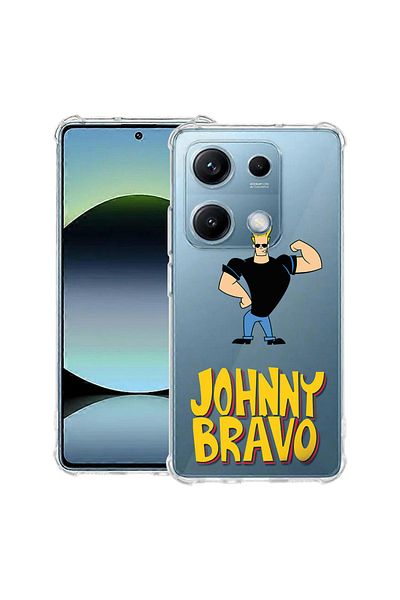 bestcase ® Anit Shock Case For Xiaomi Redmi Note 14S, Johnny Bravo, 1997762 AS 1868