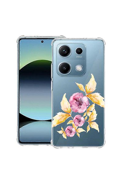 bestcase ® Anit Shock Case For Xiaomi Redmi Note 14S, Pastel Flowers, 1997762 AS 1893