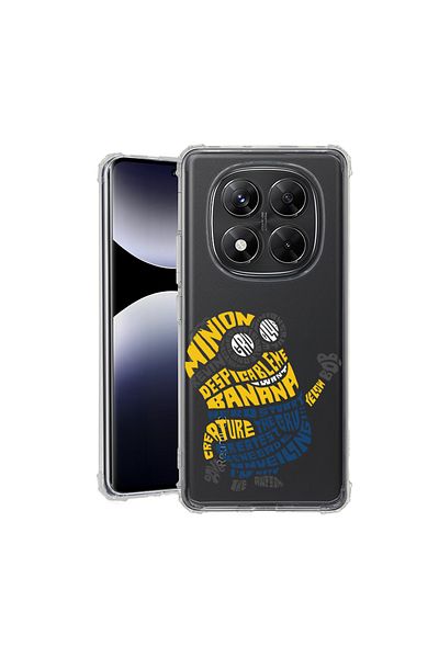 bestcase ® Anit Shock Case For Xiaomi Redmi Note 14 Pro 4G, Calligraphy Minion, 1997764 AS 1526