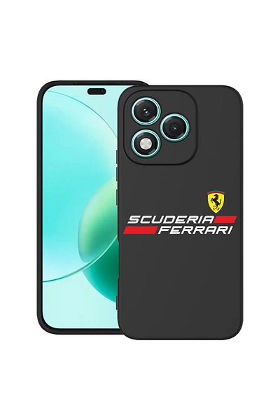 bestcase ® Slim Silicon Case For Honor 400 Lite, Ferrari Scuderia, 2022870 B 1886