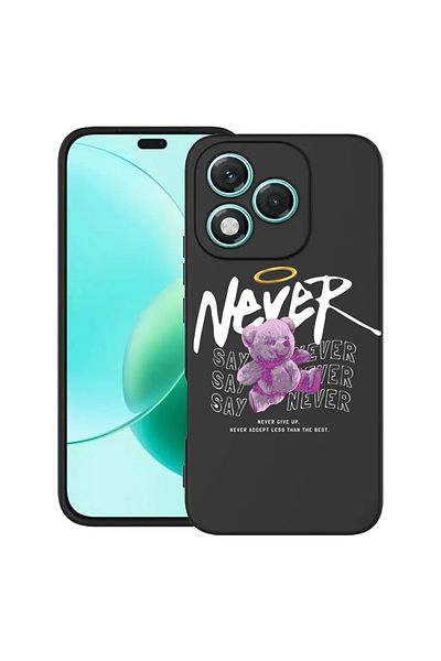bestcase ® Slim Silicon Case For Honor 400 Lite, Teddy Bear - never say never, 2022870 B 1546